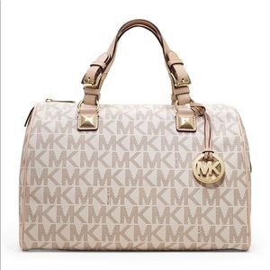 Michael Kors Grayson Large Vanilla